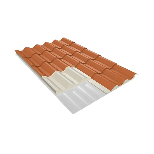 Telha colonial isotérmica terracota e branco para cobertura residencial em Curitiba
